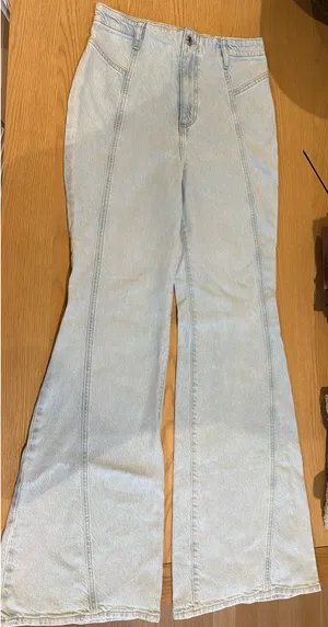 Free People Flare Denim Jeans 27 thumbnail 1