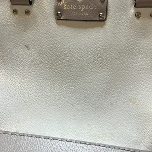 Kate Spade Cream/Pebble Wellesley Small Rachelle Satchel Crossbody Bag thumbnail 2