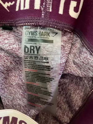 Gymshark flex leggings Dark Ruby Marl Low-Rise Waistband thumbnail 4