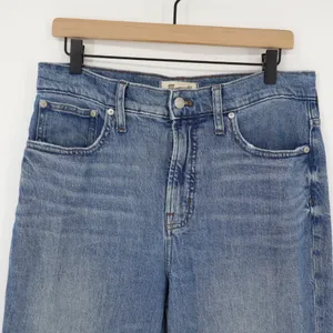 Madewell Women's The Perfect Vintage Jean Size‎ 30 Cropped Slim Straight Denim thumbnail 4