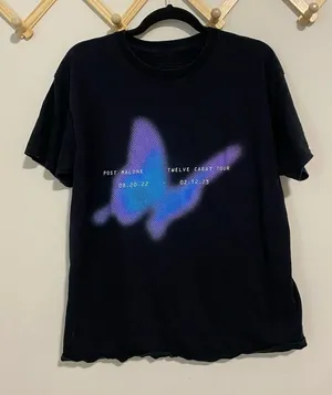 Post Malone Twelve Carat Tour Tee Shirt size Large thumbnail 1