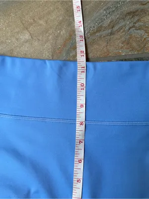 Fabletics Motion365 High Waisted Leggings Periwinkle Blue Women's Size Large L thumbnail 10