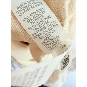 OFFLINE by Aerie Cream White Colorblock Full Zip Track Jacket XL thumbnail 5