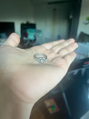 Macy's Diamond Heart Promise Ring thumbnail 5