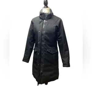 Eddie Bauer Extreme Temp Down filled long stadium coat Black Size Small thumbnail 4