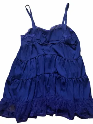 Intimately Free People Full Swing Mini Dress in Iris Combo thumbnail 6