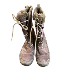 The North Face Janey Purple Suede Winter Boots PrimaLoft Insulated Womens 9‎ thumbnail 2
