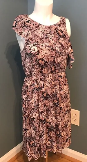 Kimchi Blue Urban Outfitters ruffle front dress thumbnail 1