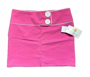NWT Vintage Y2K Sunshine Apparel Pink Low Rise Mini Skirt Size 5 USA Made thumbnail 1