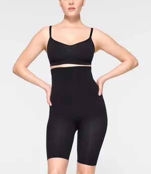 NEW SKIMS SCULPTING SHORT ABOVE THE KNEE ONYX Size‎ XL thumbnail 1