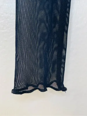 Edikted Black Night Out Sheer Crop Top‎ Size XS thumbnail 11