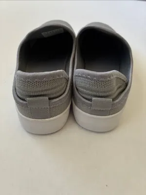 Women’s Danskin Slip-On Knit Casual Shoes - Gray thumbnail 3