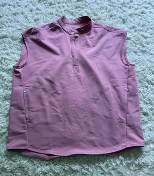 Figs Women’s Sleeveless Rafaela Mock-Collar Top — Dusty Mauve thumbnail 1