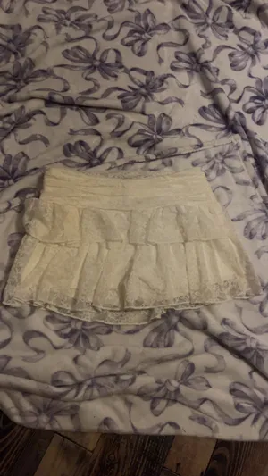 Amazon White lace skirt thumbnail 3