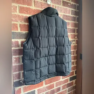 Columbia Black Puffer Down Feather Vest Size XL thumbnail 5