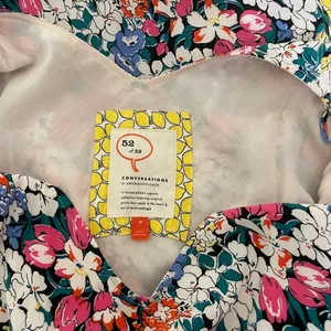 ANTHROPOLOGIE Colloquial Bias Conversations 52 of 52 Midi Slip Patchwork Medium thumbnail 11