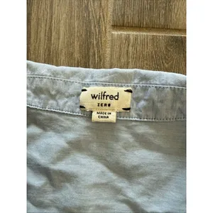Wilfred Free Zero Blue Short Button Romper w/ Pockets thumbnail 3