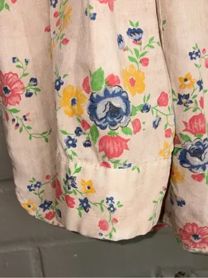Vintage 1970s Womens Wrangler Floral Western Shirt M Flaws thumbnail 4