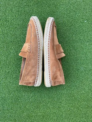 Vince Daria Espadrille Loafer Women's 9 M Brown Suede Slip On Shoe Casual thumbnail 3