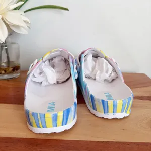 Mia Bela Print Slip-on Tie dye Clogs‎ US8 thumbnail 3