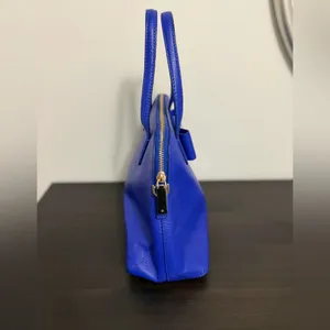 Kate Spade Maise Bow Satchel Bag in Bright Lapis Includes Strap thumbnail 7