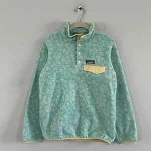 Patagonia Synchilla Snap-T Lightweight Fleece Batik Hex Big Bend Pullover Jacket thumbnail 3