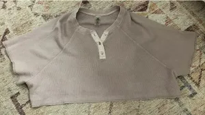 Mono B Crop Clothing Lilac crop top thumbnail 1