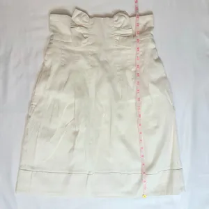 French Connection Ultra High Rise Bow Midi Skirt - White - 0 thumbnail 10