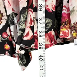 White House Black Market Fit & Flare Dress Womens XL Multicolor Floral Romantic thumbnail 8