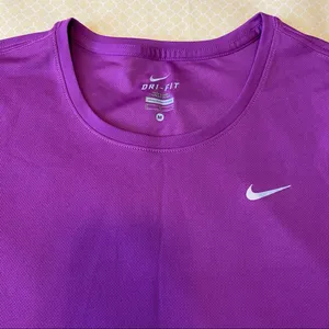 Purple Nike DRI-FIT Sports Tee thumbnail 2