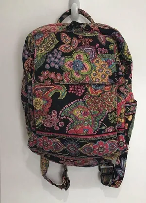 Vera Bradley Multicolor Floral Backpack thumbnail 1