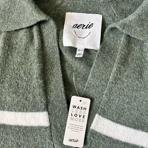 Aerie Unreal Polo Sweater thumbnail 4