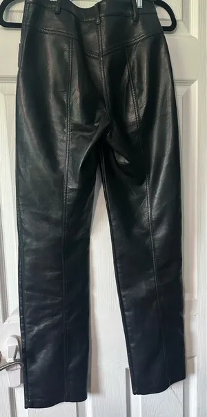 Wilfred Aritzia Rebel Vegan Leather Pants thumbnail 7
