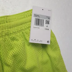 Nike Women's Essential Dri-Fit 4" Mesh Basketball Shorts in Cyber size XS NWT thumbnail 9