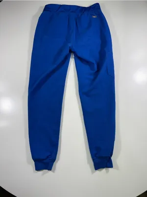 Figs Women's Technical Collection Royal Blue Joggers with Drawstring thumbnail 7