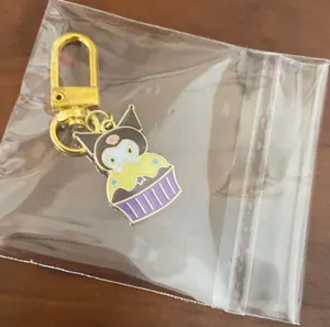 Handmade Kawaii Kuromi Keychain AirPods Accessory Bag Charm thumbnail 3