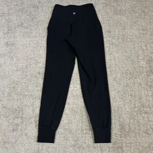 Lululemon Align High-Rise Joggers Womens 4 28" Black Lounge Yoga Pants Pockets thumbnail 4