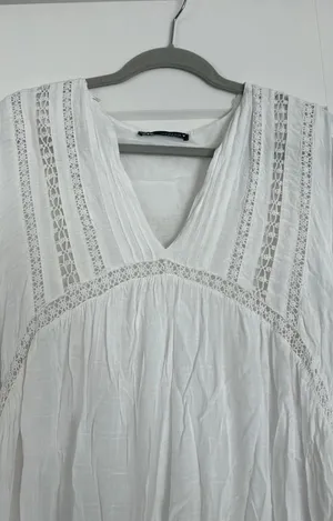 ZARA White Dress thumbnail 5