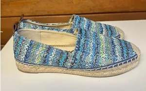 Sam Edelman * Weaved/Leather  * ESPADRILLES * Shoes Sz 7.5 thumbnail 1