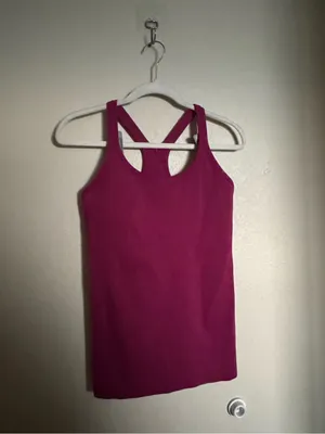 Lululemon Ebb to Street Tank Sz 8 Berry Magenta thumbnail 2
