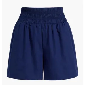 Hill House The Livie Shorts size XL Elasticated Smocked Waistband Pull On Blue thumbnail 3