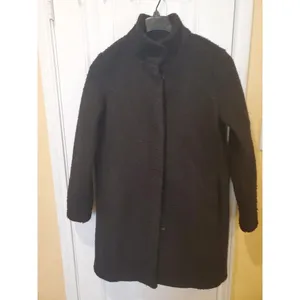 Old Navy Women’s Coat Soft Shell Hidden Button Front Size M Medium thumbnail 6