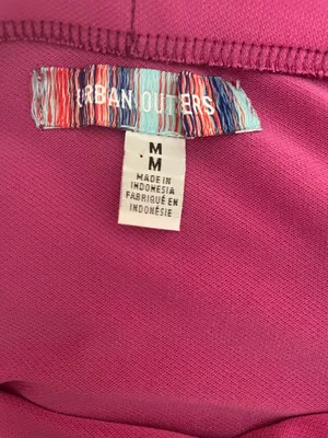 Urban Outfitters Y2K Asymmetrical Berry Midi Dress thumbnail 5