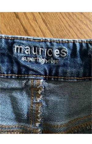 Maurices Button Fly Jean High-Rise Shorts thumbnail 5