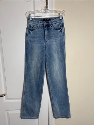 Judy Blue Tummy Control Straight Fit Jeans thumbnail 3