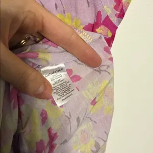 Sundance Pretty Petals Lavender Floral Maxi Dress Kentucky derby dress thumbnail 9