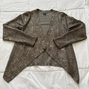 Staples‎ Womens Medium Brown Blazer Jacket Officechic Corpcore City Feminine thumbnail 1