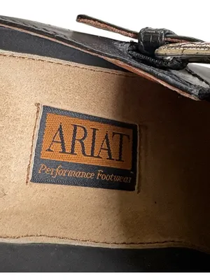 Ariat Leather Western Mules Size 8.5 thumbnail 6