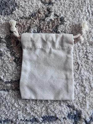 Atolea Jewelry Small Canvas Dust/Storage bag thumbnail 2
