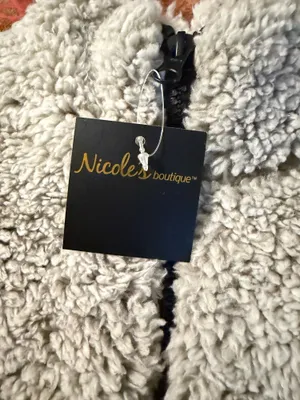 fuzzy quarter zip sherpa Gray Size L thumbnail 3